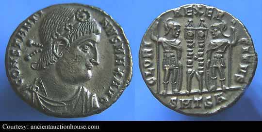 монета Древнего Рима