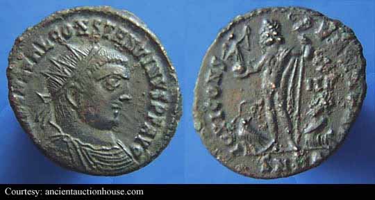 монета Древнего Рима