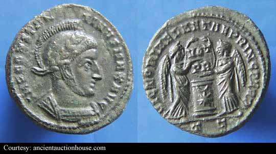 монета Древнего Рима