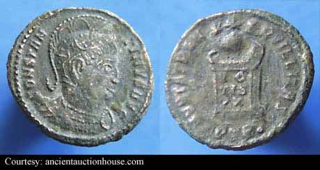 монета Древнего Рима