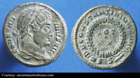 монета Древнего Рима