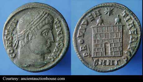 монета Древнего Рима