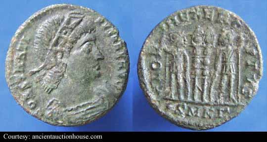 монета Древнего Рима