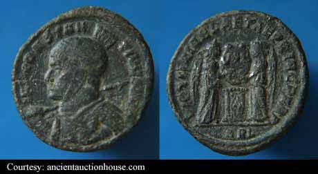 монета Древнего Рима