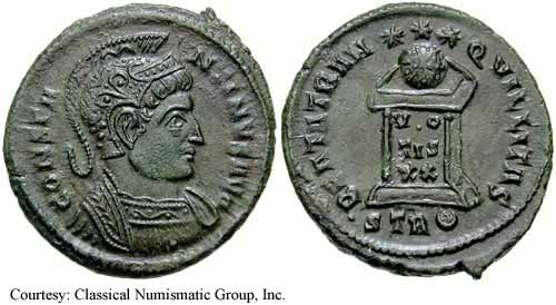 монета Древнего Рима