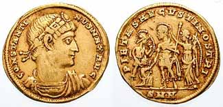 монета Древнего Рима