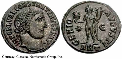 монета Древнего Рима