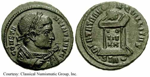 монета Древнего Рима