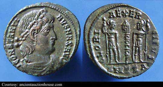 монета Древнего Рима