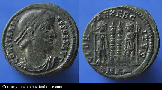 монета Древнего Рима