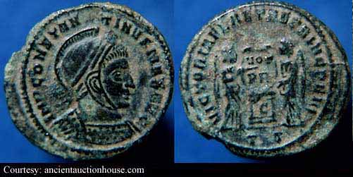 монета Древнего Рима