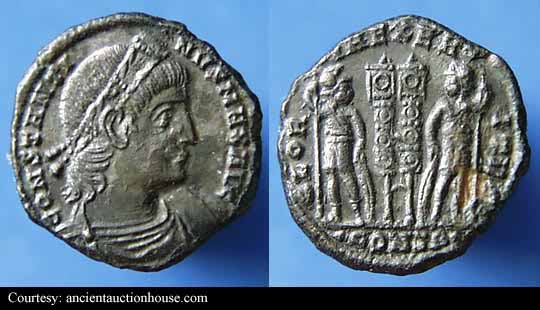 монета Древнего Рима