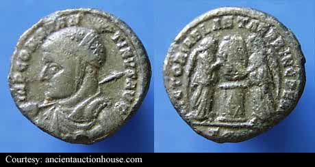 монета Древнего Рима