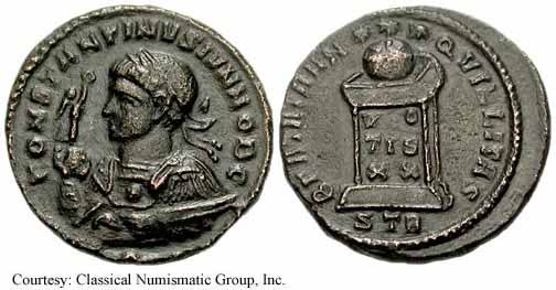 монета Древнего Рима