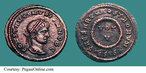 монета Древнего Рима