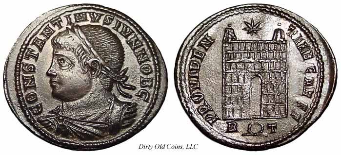 монета Древнего Рима