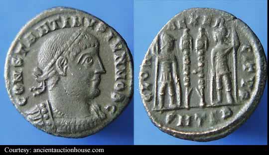 монета Древнего Рима