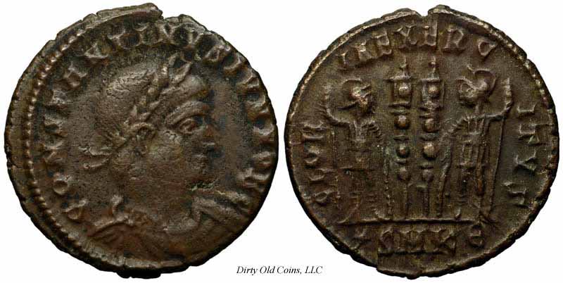 монета Древнего Рима