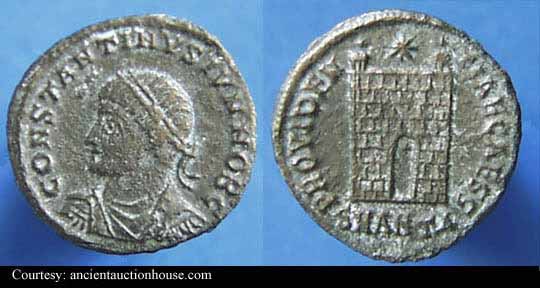 монета Древнего Рима