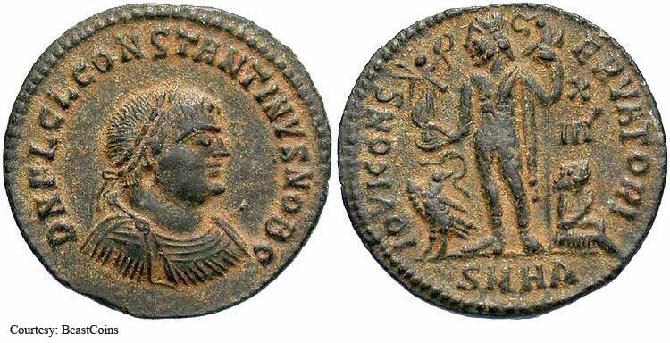 монета Древнего Рима