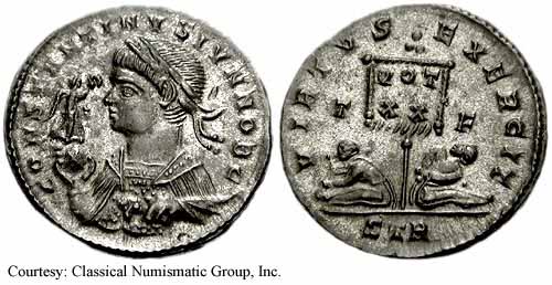 монета Древнего Рима