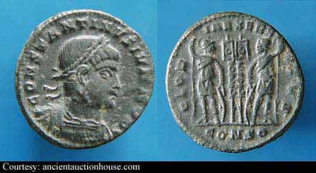 монета Древнего Рима