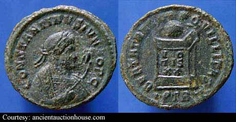 монета Древнего Рима