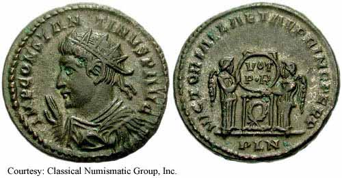 монета Древнего Рима