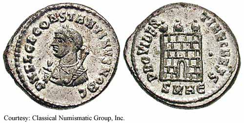 монета Древнего Рима