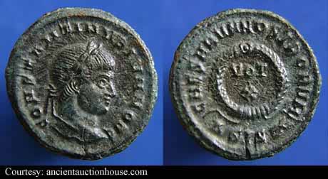 монета Древнего Рима