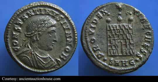 монета Древнего Рима