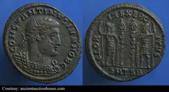 монета Древнего Рима