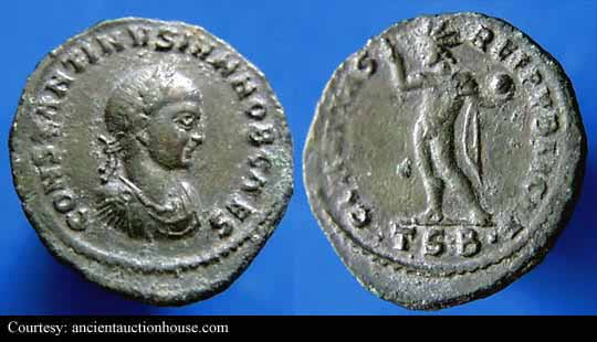 монета Древнего Рима