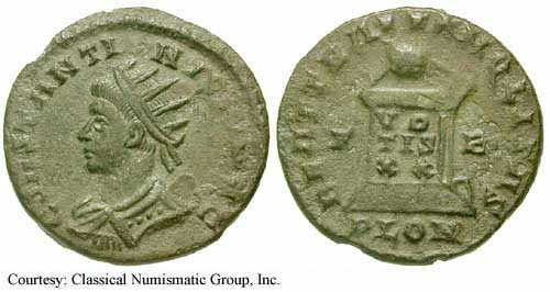 монета Древнего Рима