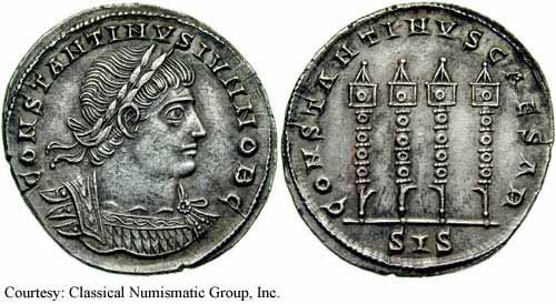 монета Древнего Рима