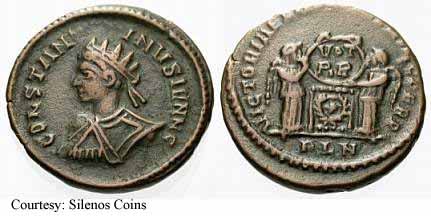 монета Древнего Рима