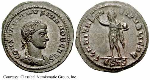 монета Древнего Рима