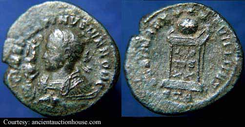 монета Древнего Рима