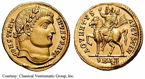 монета Древнего Рима