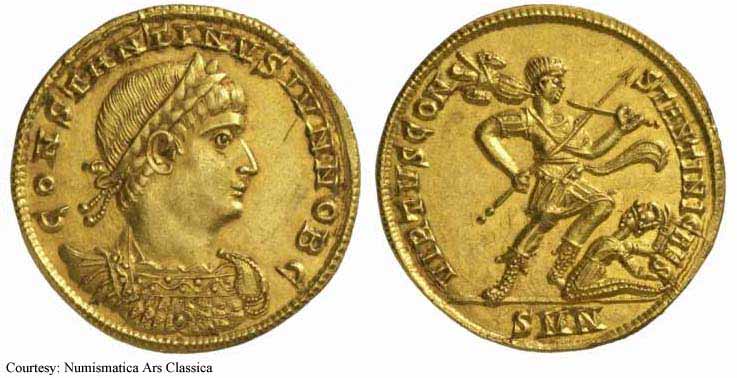 монета Древнего Рима