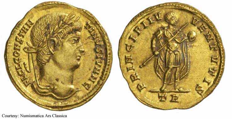 монета Древнего Рима