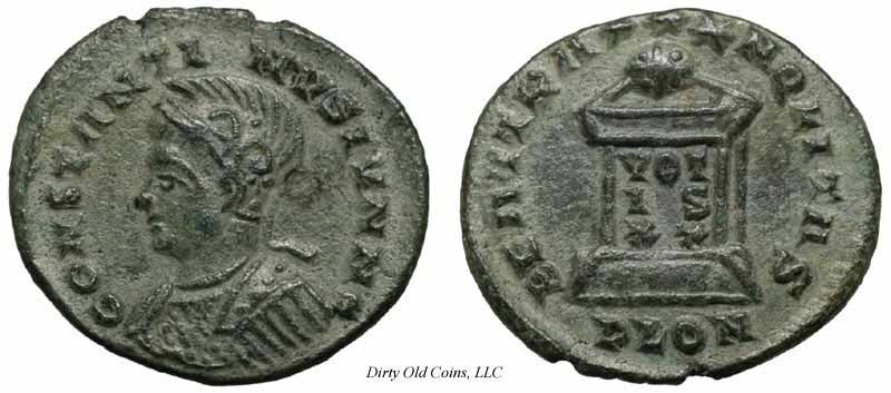 монета Древнего Рима