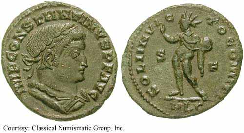 монета Древнего Рима