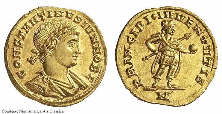 монета Древнего Рима