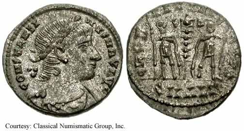 монета Древнего Рима