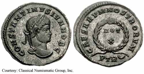 монета Древнего Рима