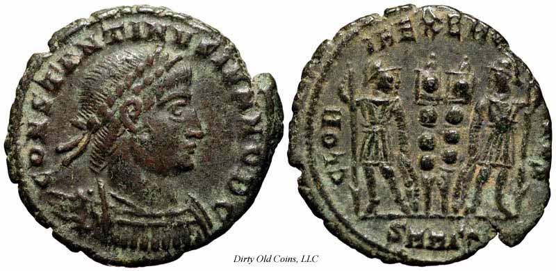 монета Древнего Рима