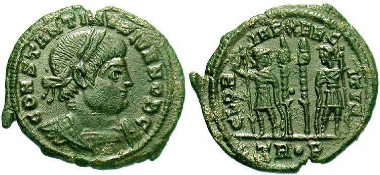 монета Древнего Рима