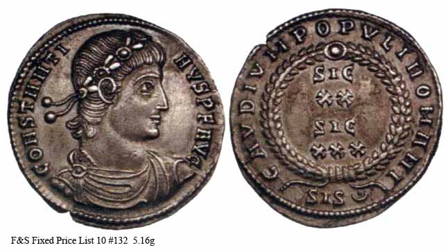 монета Древнего Рима