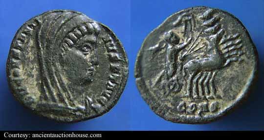 монета Древнего Рима